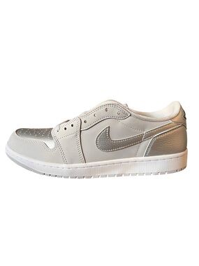 Air Jordan 1 Retro Low OG Metallic Silver CZ0790-002 Men’s Size 10 NIB